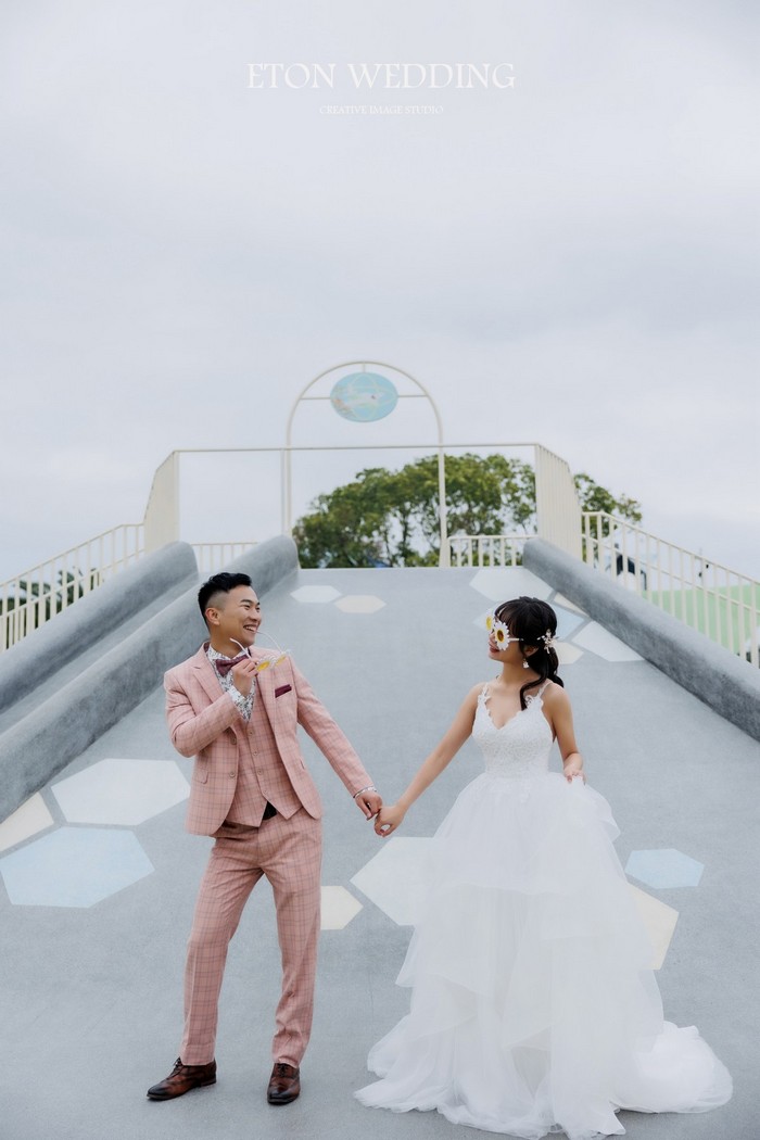 街拍婚紗照,婚紗照風格,婚紗攝影,拍婚紗